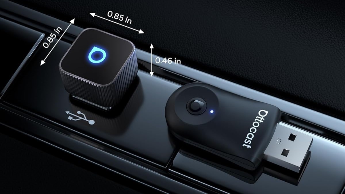 Ottocast mini slim carplay androidauto bezdrátový adaptér 6 evtech_cz